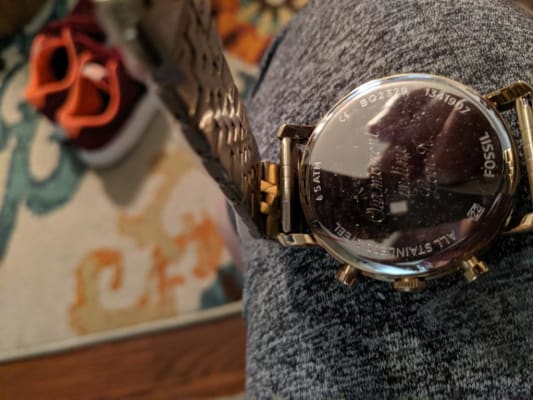 Luther Chronograph Gold-Tone Stainless 