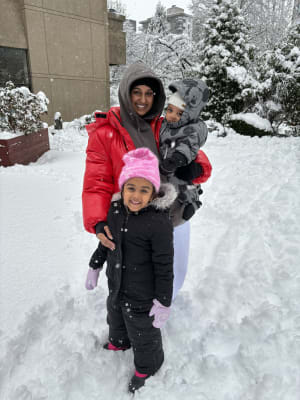 Gender-Neutral Snow-Bib Overalls for Kids