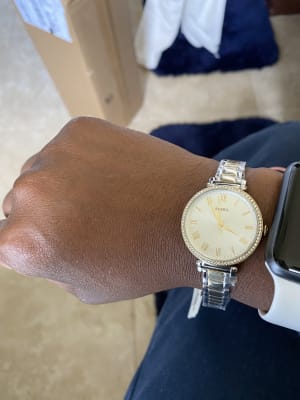 Tone Stainless Steel Watch 