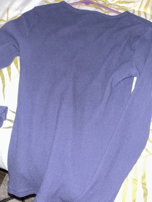 Plush Long-Sleeve Crew-Neck T-Shirt for Women, Old Navy