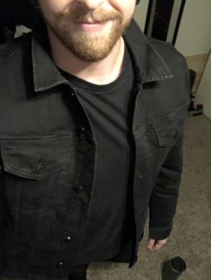 Flex Black Jean Jacket 