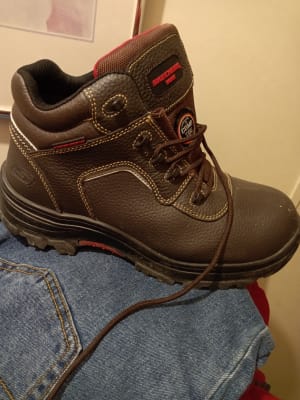 Skechers work relaxed fit burgin sosder men's composite toe boot on sale