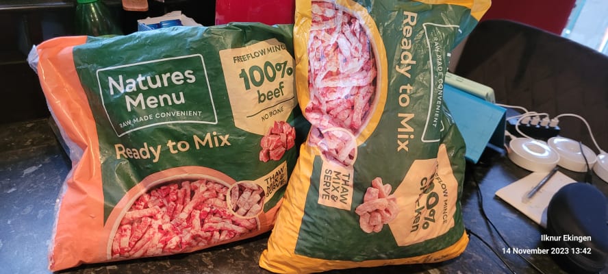 Natures menu best sale freeflow mince