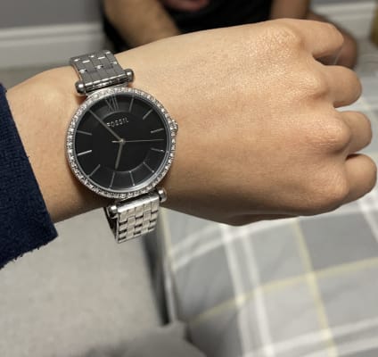 Tillie Three-Hand Stainless Steel Watch 