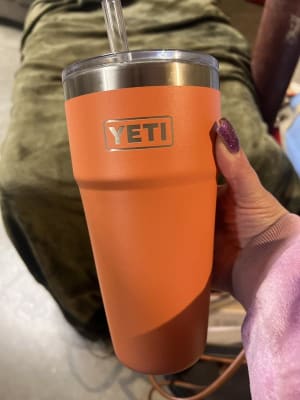 US Open of Surfing YETI Rambler 26 oz Stackable Cup with Straw Lid