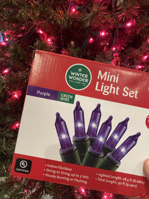 Chasing Red Mini Lights, 140 lights, Single Plug – Christmas Light Source