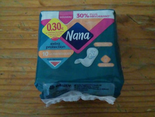 Nana serviettes hygiéniques épaisses maternité x15