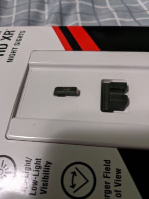 Trijicon HD XR Front Sight for Sig Sauer 9mm/.357 SG601-C-600868