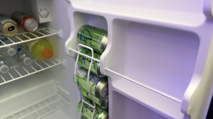 NewAir 3.3 Cu. ft. Compact Mini Refrigerator with Freezer Black