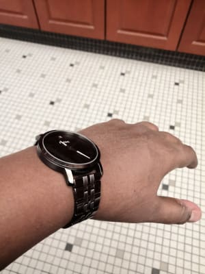 Lux Luther Three-Hand Smoke Stainless 