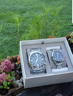Fossil set grant on sale watch and jewellery