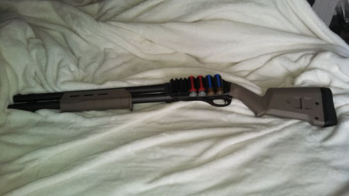 Magpul Stock SGA Adaptable Remington 870 12 Ga Polymer Black