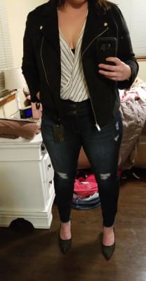 Old navy sueded knit moto best sale jacket
