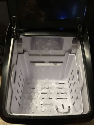 Nugget Ice Maker Countertop, 30Lb Pebble Pellet Ice per Day, Auto