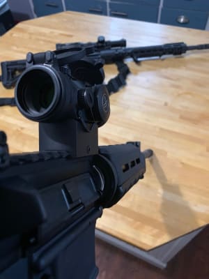 Yankee Hill Machine Gas Block Flip-Up Front Sight Bolt-On