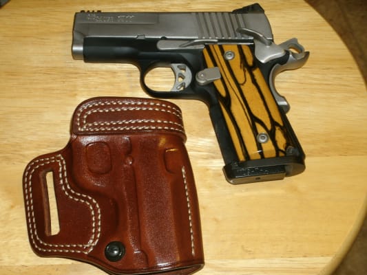 Galco Avenger Belt Leather Holster, Glock 31/Glock - 1 Out Of 12 Models