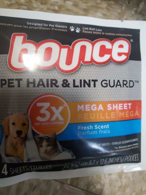 Pet Hair and Lint Guard Mega Sheets with Fresh Scent