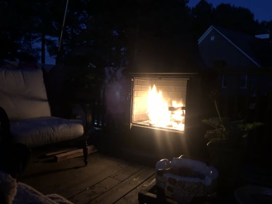Real Living 38.18 Clearlane Wood Burning Fireplace | Big Lots