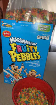 fruity pebble phone posits