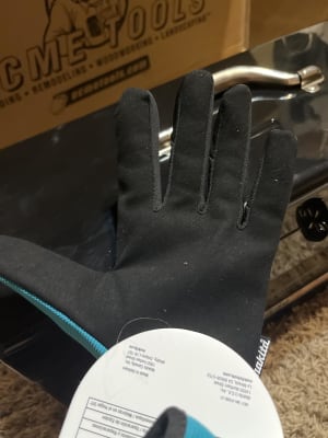 Makita T-04151 Open Cuff Flexible Protection Utility Work Gloves (Medium)