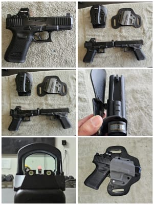Trijicon Bright & Tough Suppressor Night Sight Set Glock 17