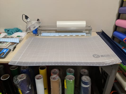 Cutting Mat 12″X18″ in Aqua by Olfa – Millard Sewing Center