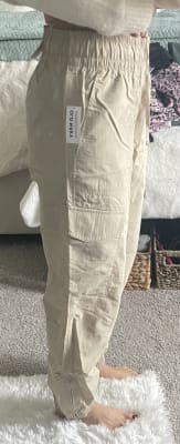 Old Navy High-Waisted Ankle-Zip Cargo Jogger Pants