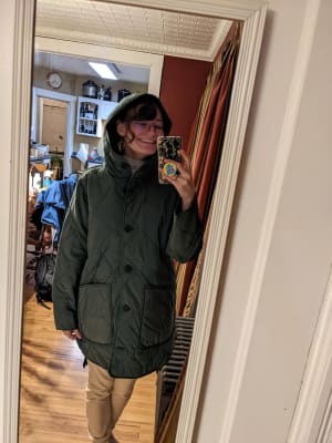 Hooded utility parka cheap old navy