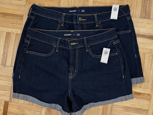 Old navy store womens denim shorts