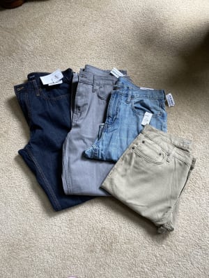 Wow Straight Five-Pocket Pants