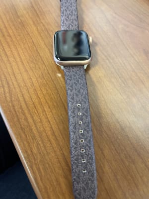 Michael Kors Micro Logo Brown PVC 38mm 