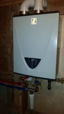 T-H3-DV-P - Takagi T-H3-DV-P - T-H3-DV-P Indoor Tankless High Efficiency  Condensing Water Heater (LP)
