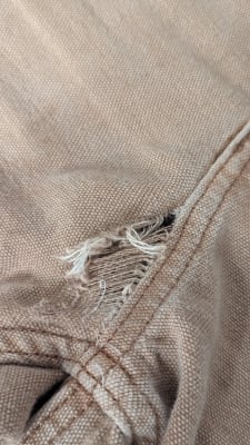 90 s Straight Built In Flex Workwear Carpenter Jeans for Men Old