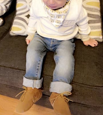 Boys wearing ugg boots on sale