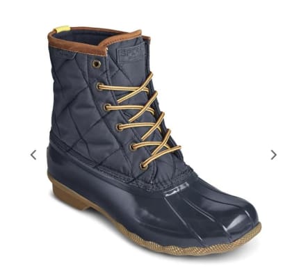 Saltwater nylon quilted duck boot sales