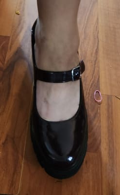 Faux Leather Chunky Heel Mary Jane Shoes for Women Old Navy