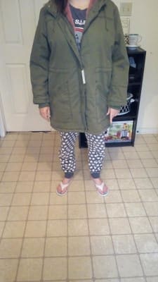 Old navy clearance hooded utility parka