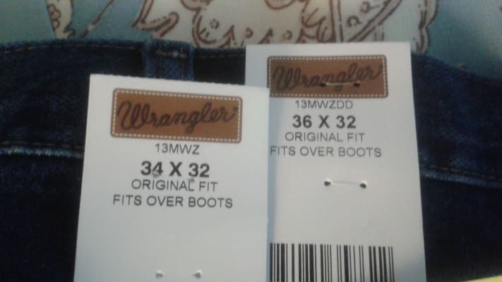 Wrangler, Men's Cowboy Cut Stonewashed Original Fit Jeans, 13MWZGK
