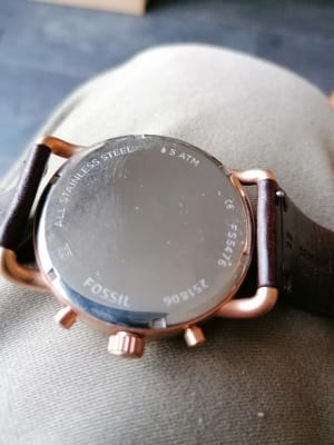 Fossil The Commuter Watch - Men's Watches in Brown | Buckle