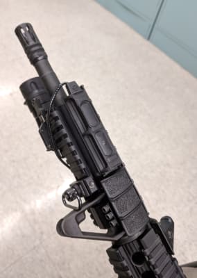 ERGO Carbine Handguard Extension AR-15/M16/M4 4 Rail Aluminum Black
