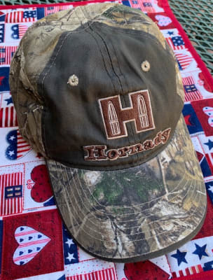Hornady Logo Hat OD Tan Mesh Cotton