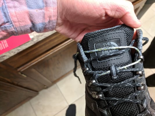 North face hiking boot laces clearance