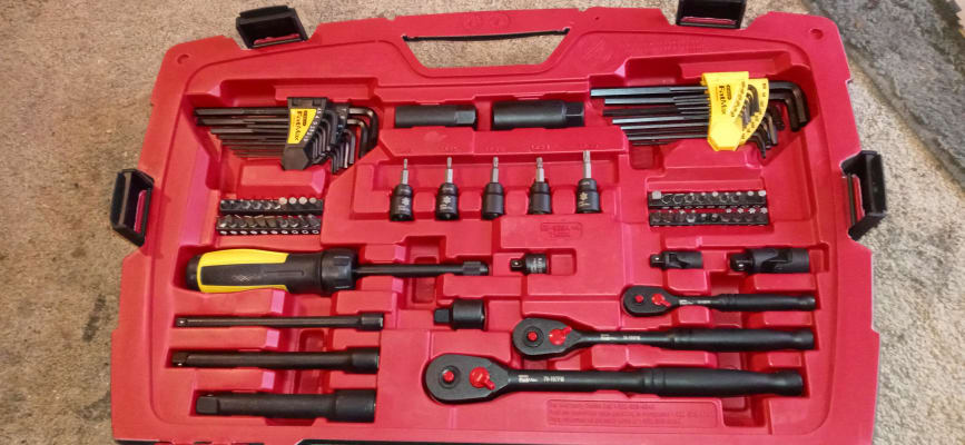 Stanley® FatMax® FMMT71664 Multi-Purpose Combination Hand Tool Set, 179  Pieces, Chrome Vanadium Steel