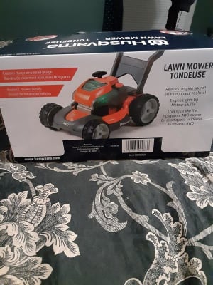 Husqvarna 589289601 sales toy lawn mower