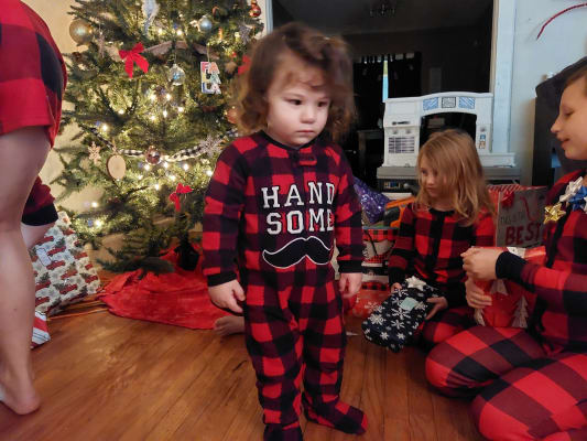 Christmas Trees Glow In The Dark Kids Pajama Set - Hatley CA