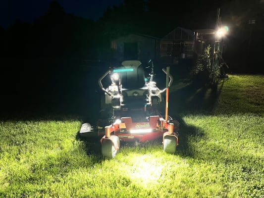 Driggers top lawn mower
