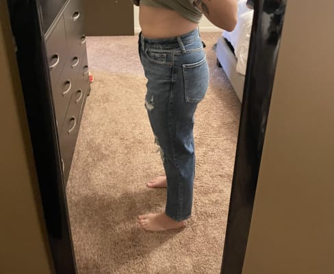 Curvy High-Waisted OG Straight Ankle Jeans