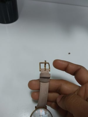 14mm Blush Leather Watch Strap 