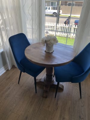 Indigo Blue Velvet Dining Chair At Home, Indigo Blue Velvet Dining Chairs