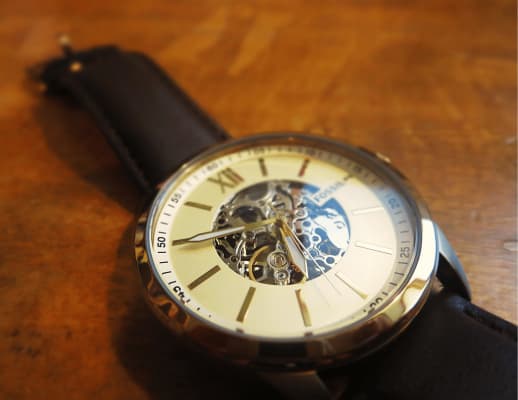48mm Flynn Automatic Brown Leather 